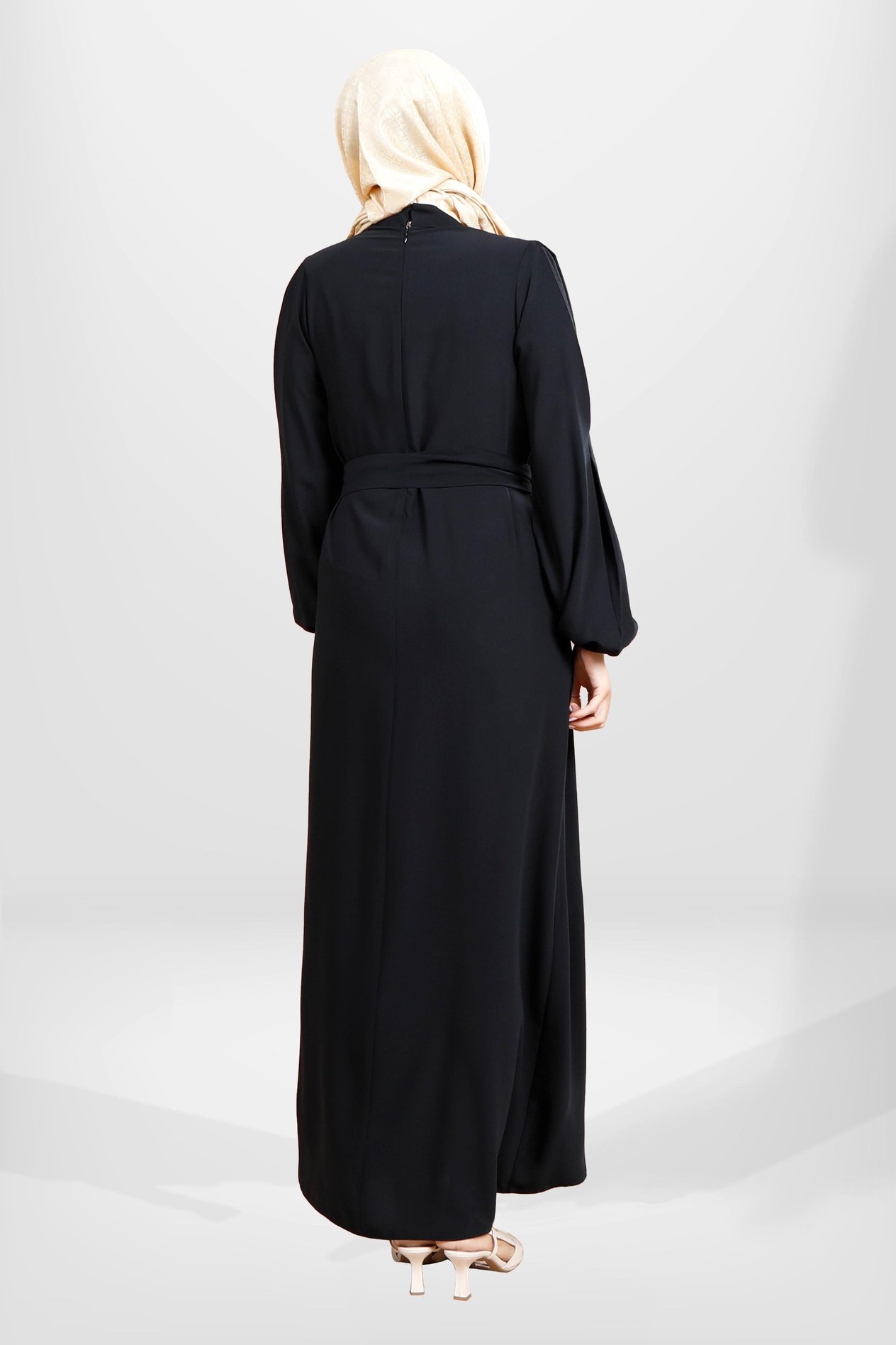Beyza-5545 ELBİSE SİYAH
