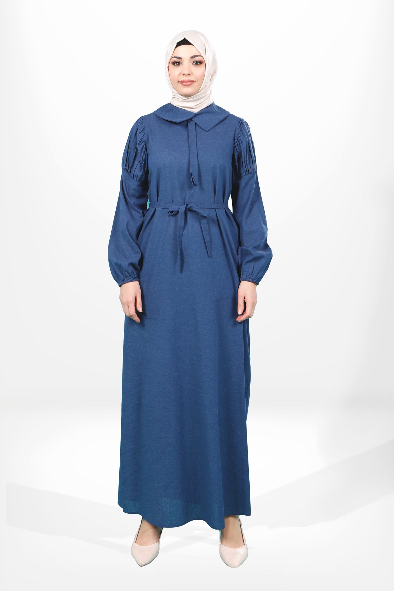 Beyza-5606 ELBİSE LACİVERT