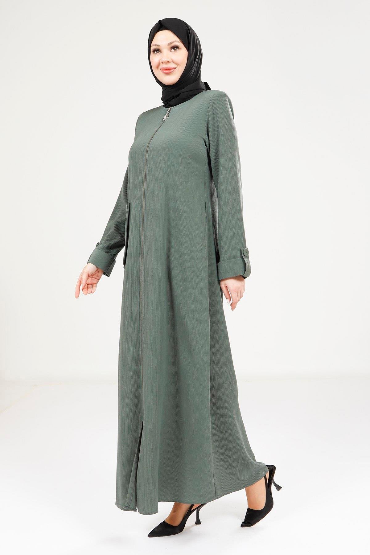 Beyza-Beyza Cepli Haki Renk Ferace 9207