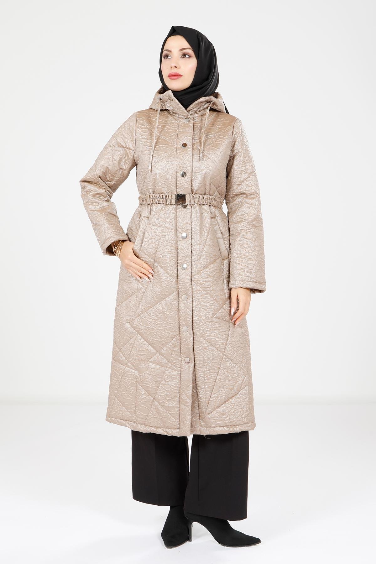 Beyza-9123 KAP KAPŞONLU BEJ