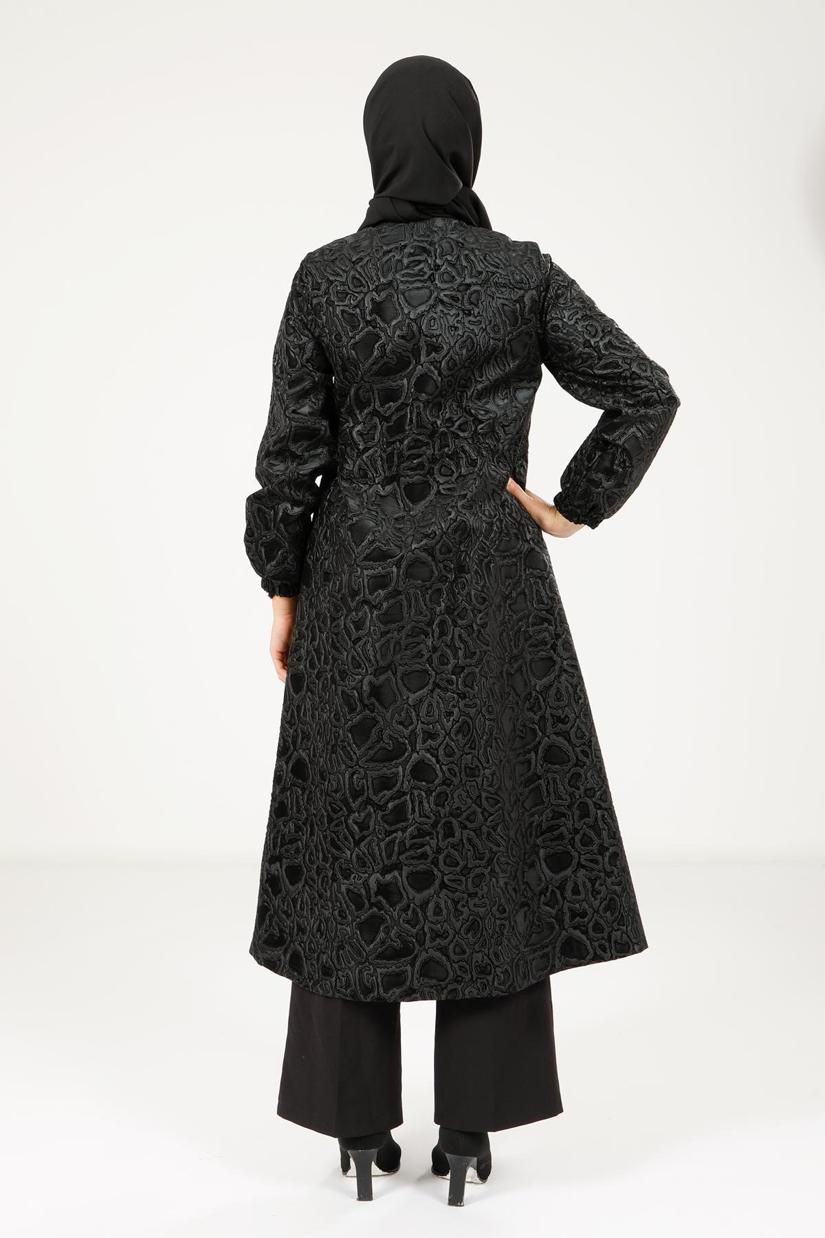 Beyza-9135 KAP PELUŞLU SİYAH