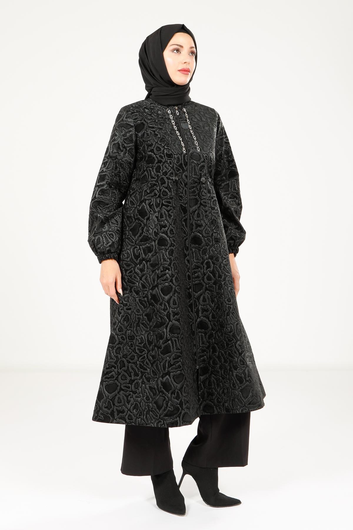 Beyza-9135 KAP PELUŞLU SİYAH