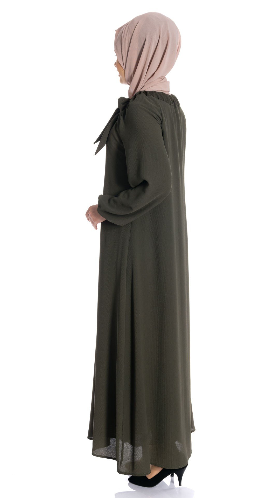 Beyza-REGLAN ELBİSE HAKİ KOBE