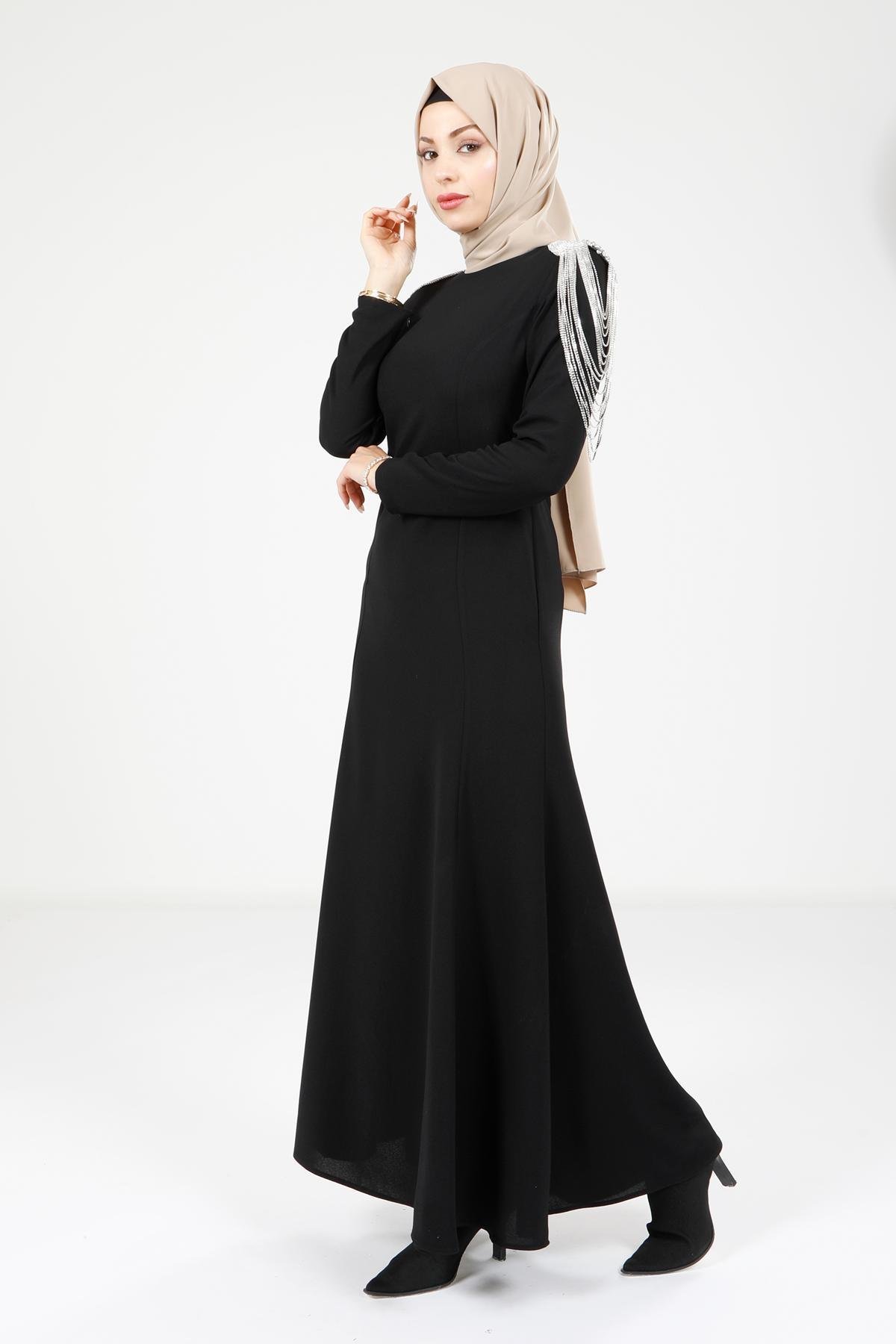 Beyza-Beyza Siyah Elbise 5683