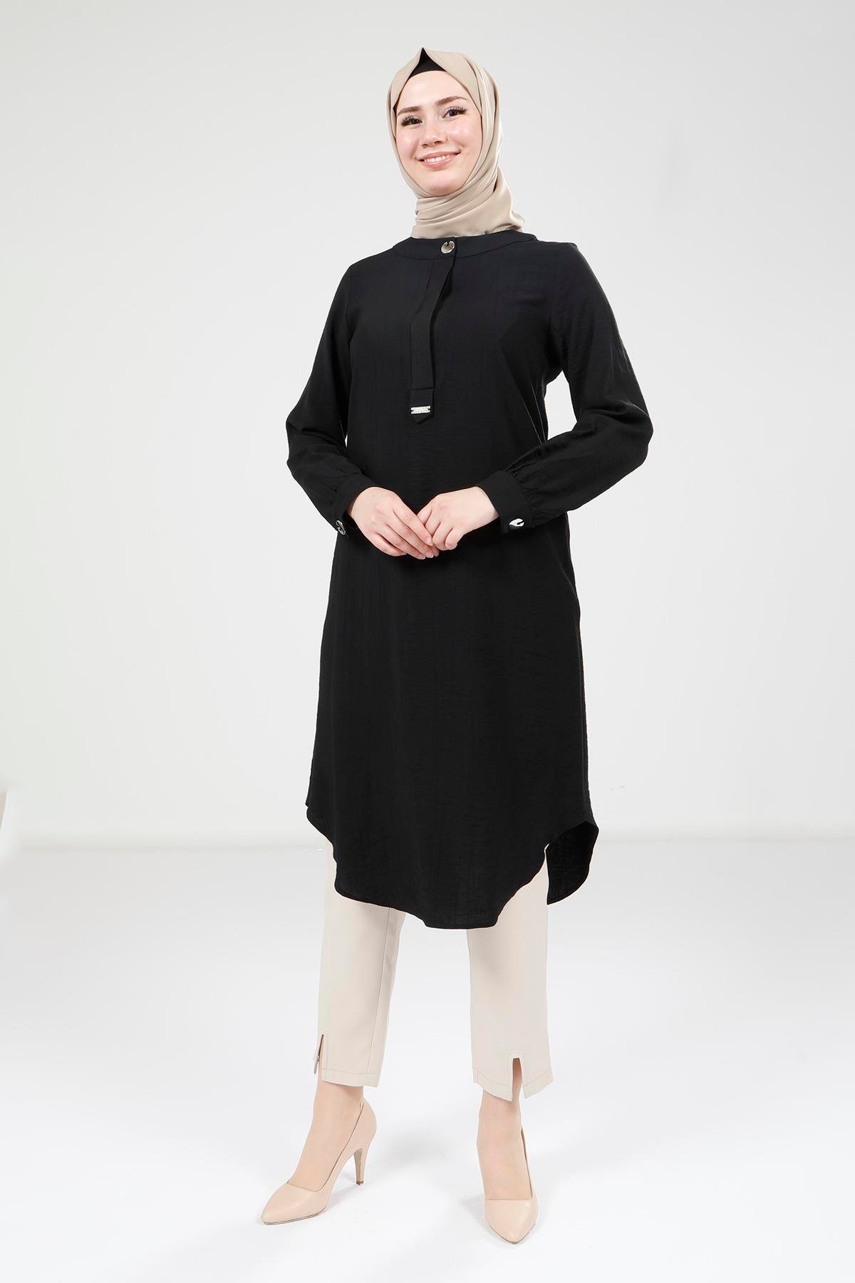 Beyza-Beyza Siyah Tunik 9333
