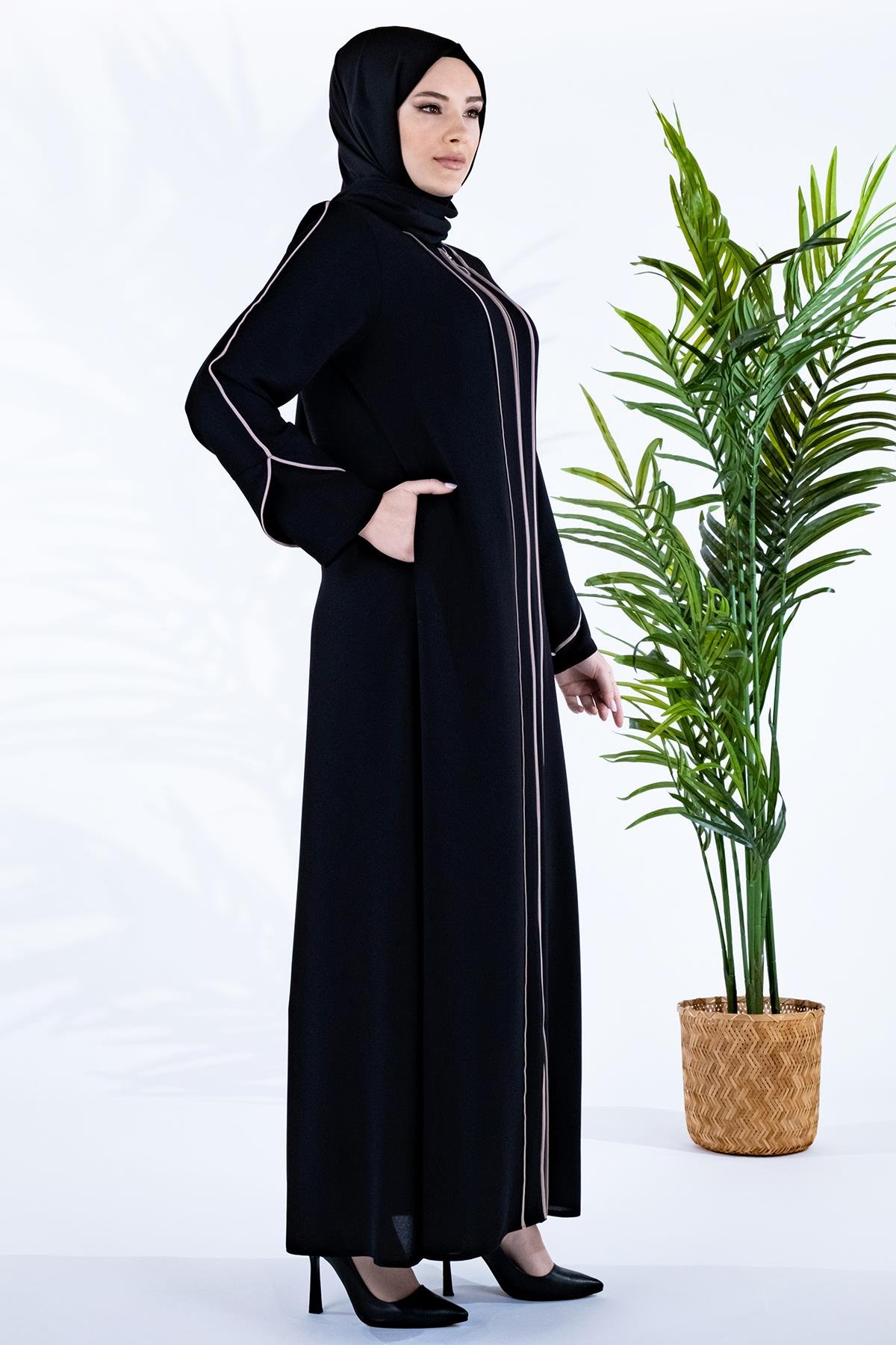 Beyza-KOZAN FERACE SİYAH PETEK