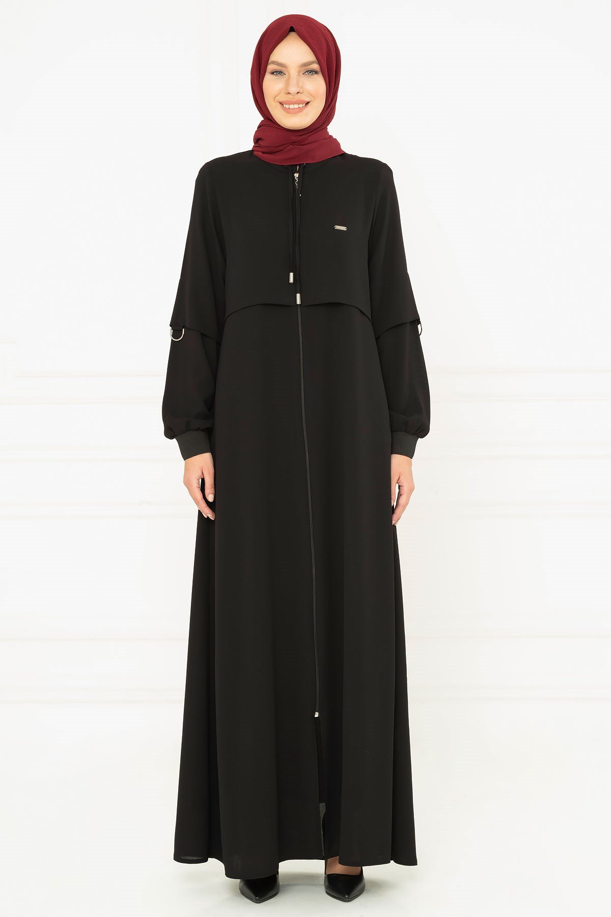 Beyza-Spor Siyah Ferace 3163