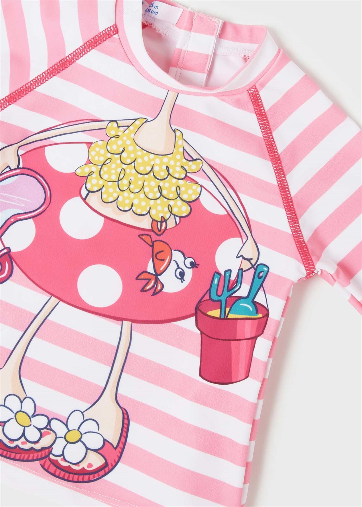 Mayoral Kız Bebek Mayo Set Uzun Kollu