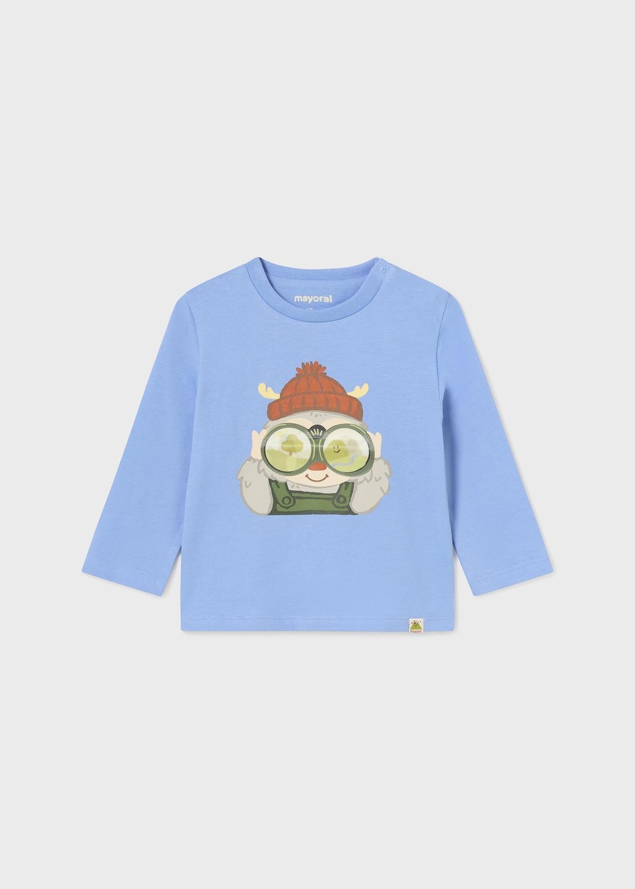 0-36 Ay Mayoral Erkek Bebek Baskılı Sweatshirt