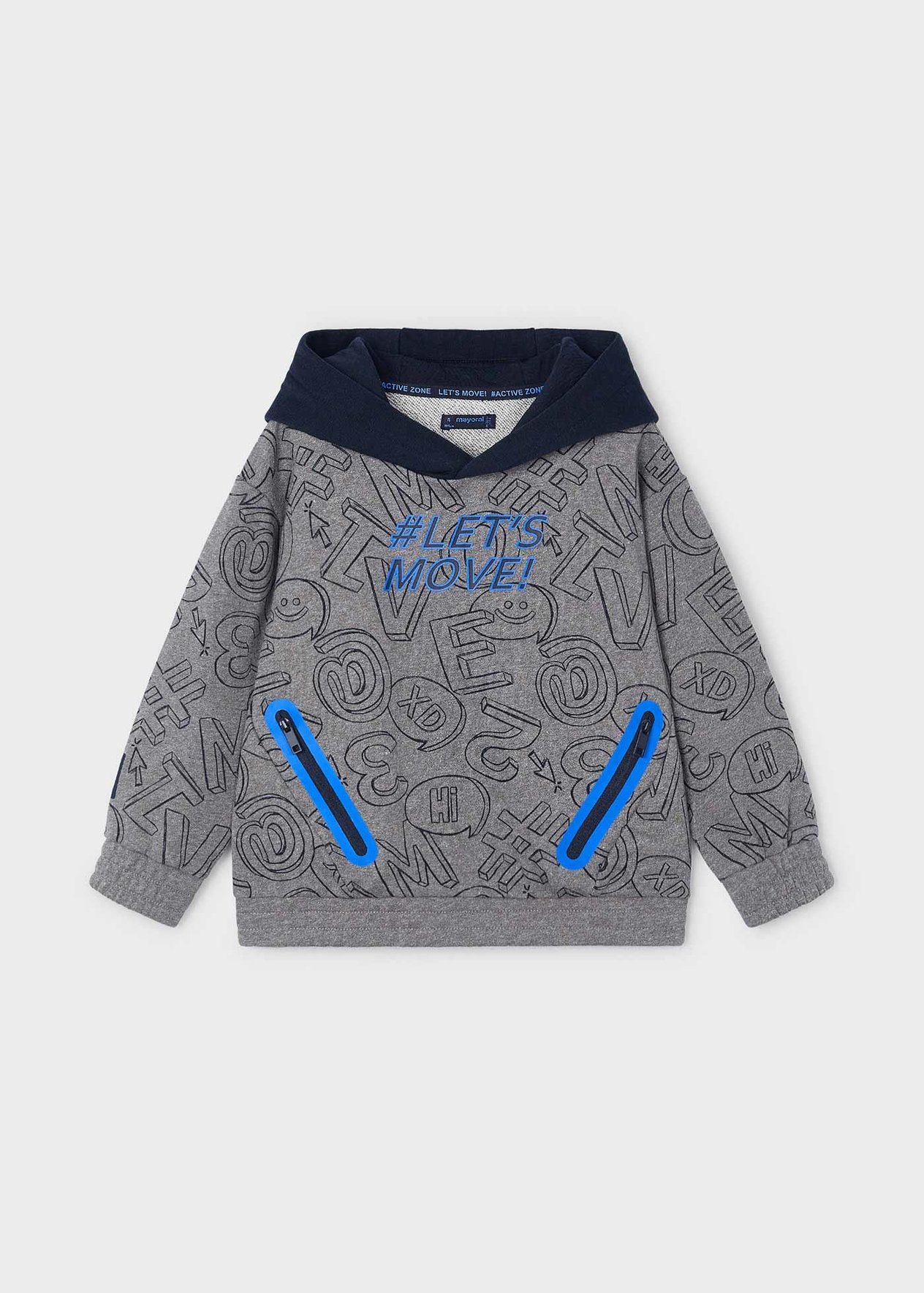 3-9 Yaş Mayoral Erkek Çocuk Kapşonlu Sweatshirt