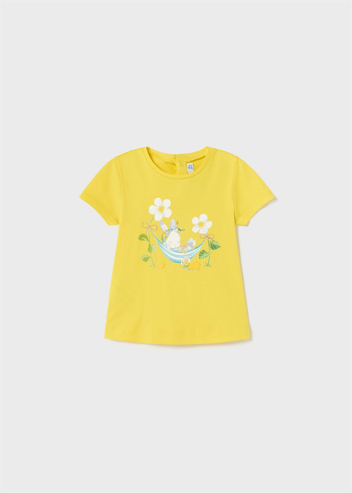 Mayoral Kız Bebek Basklı Tshirt