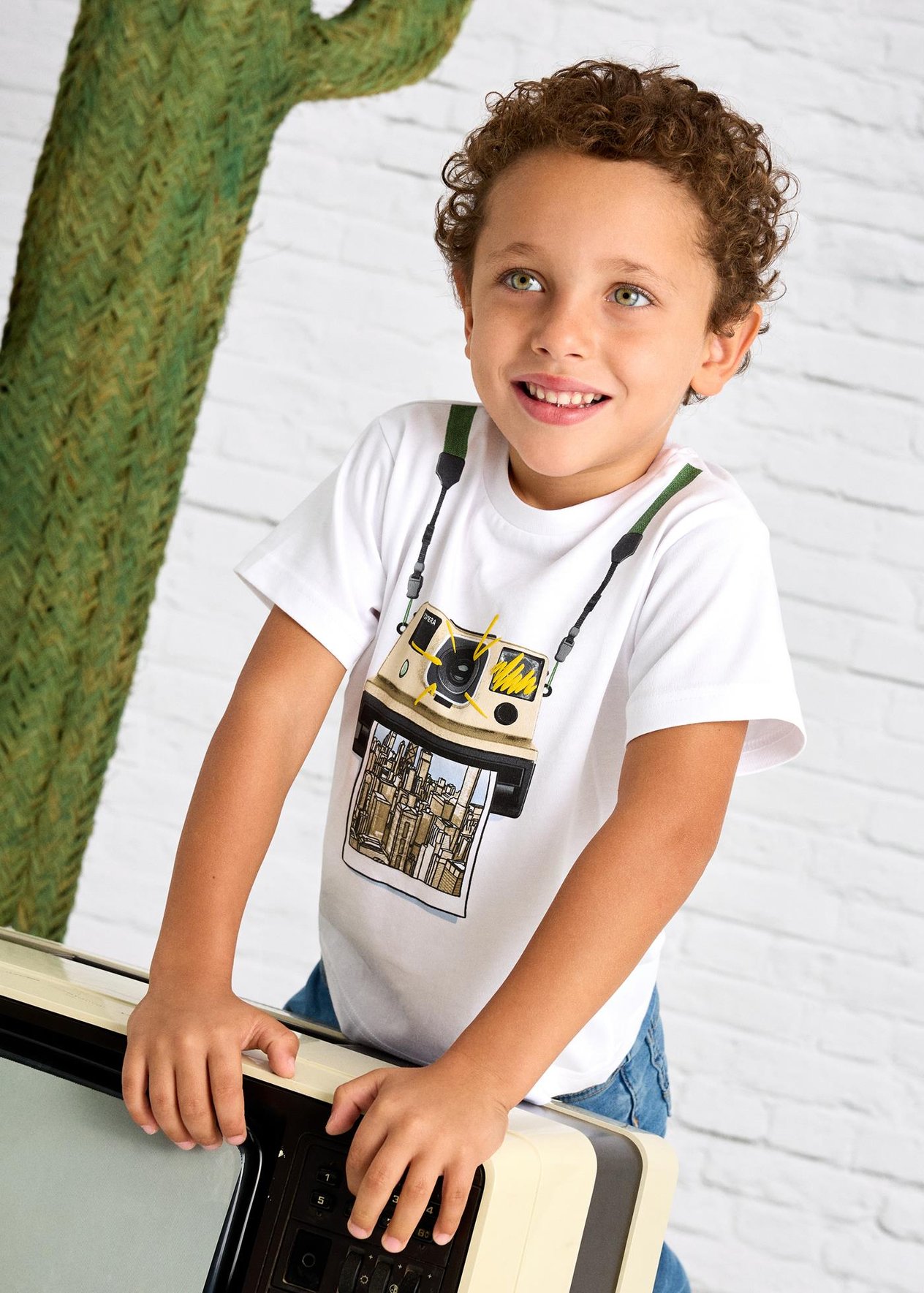Mayoral Erkek Çocuk Baskılı Tshirt