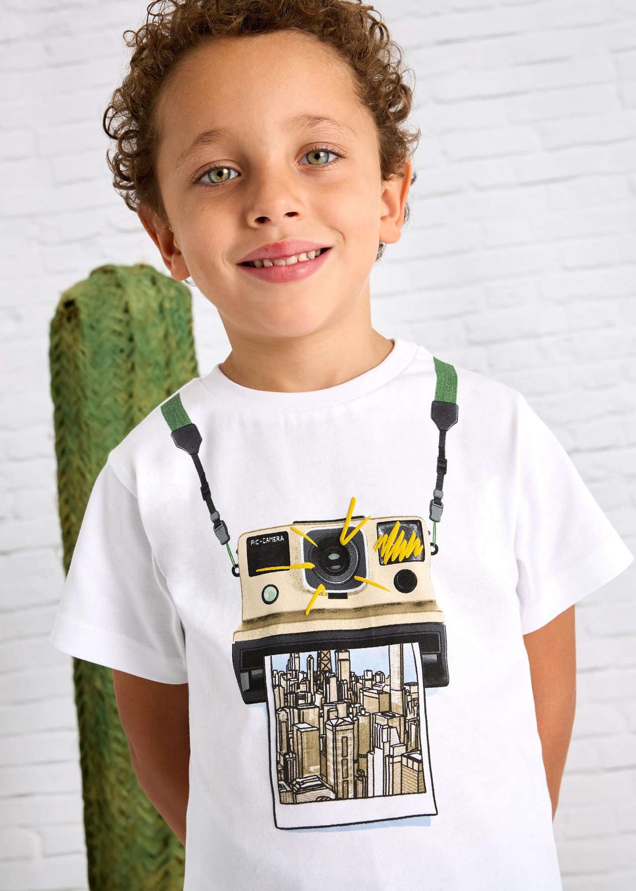 Mayoral Erkek Çocuk Baskılı Tshirt