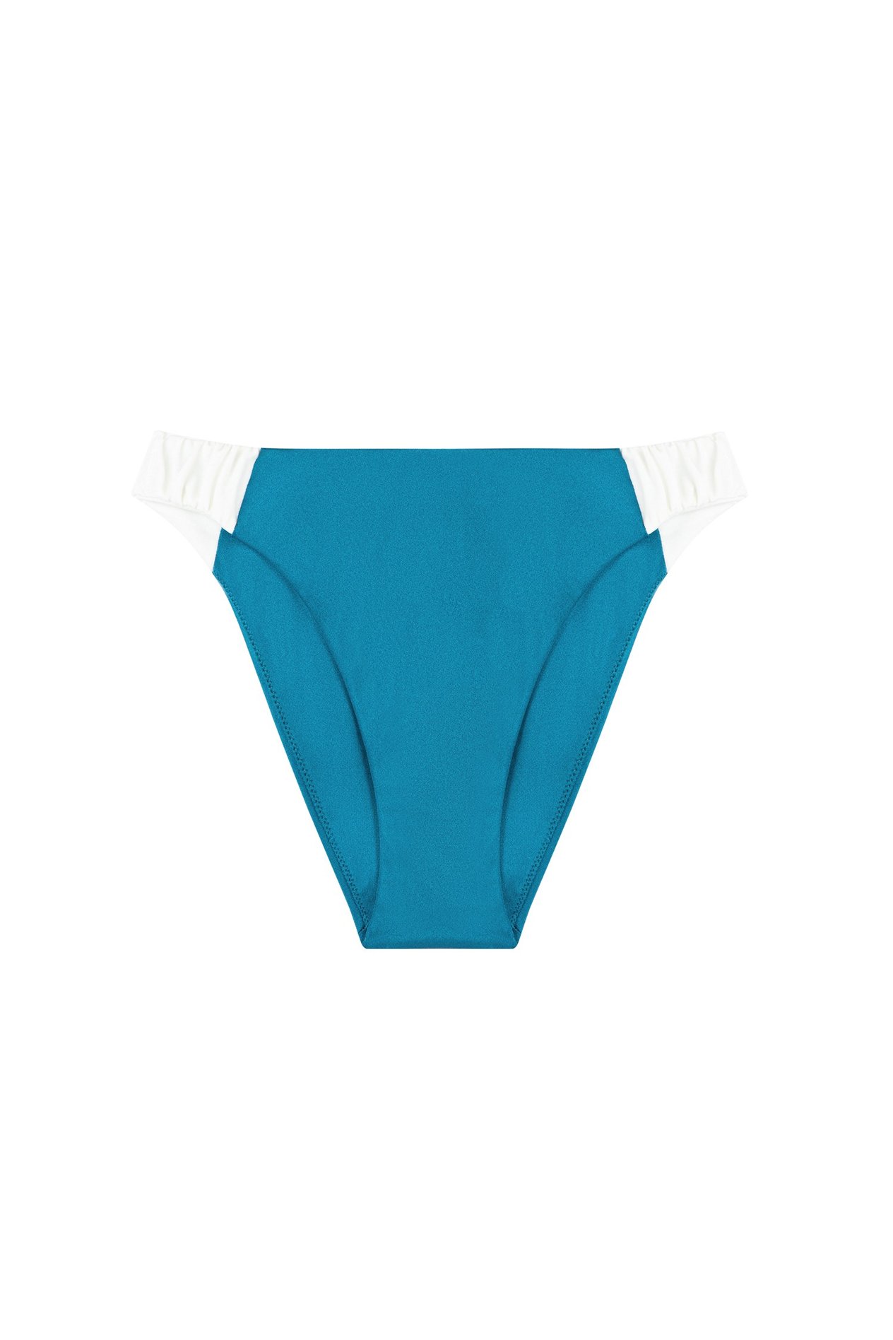 Büzgü Detaylı Petrol Bikini Takım