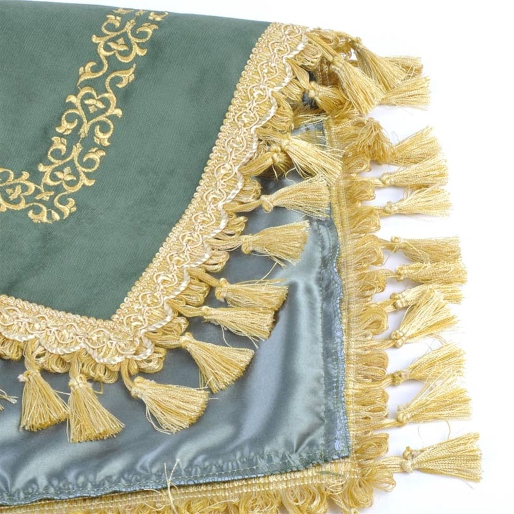 Yoğun İşleme Nakışlı Kürsü Model 1(Yeşil)