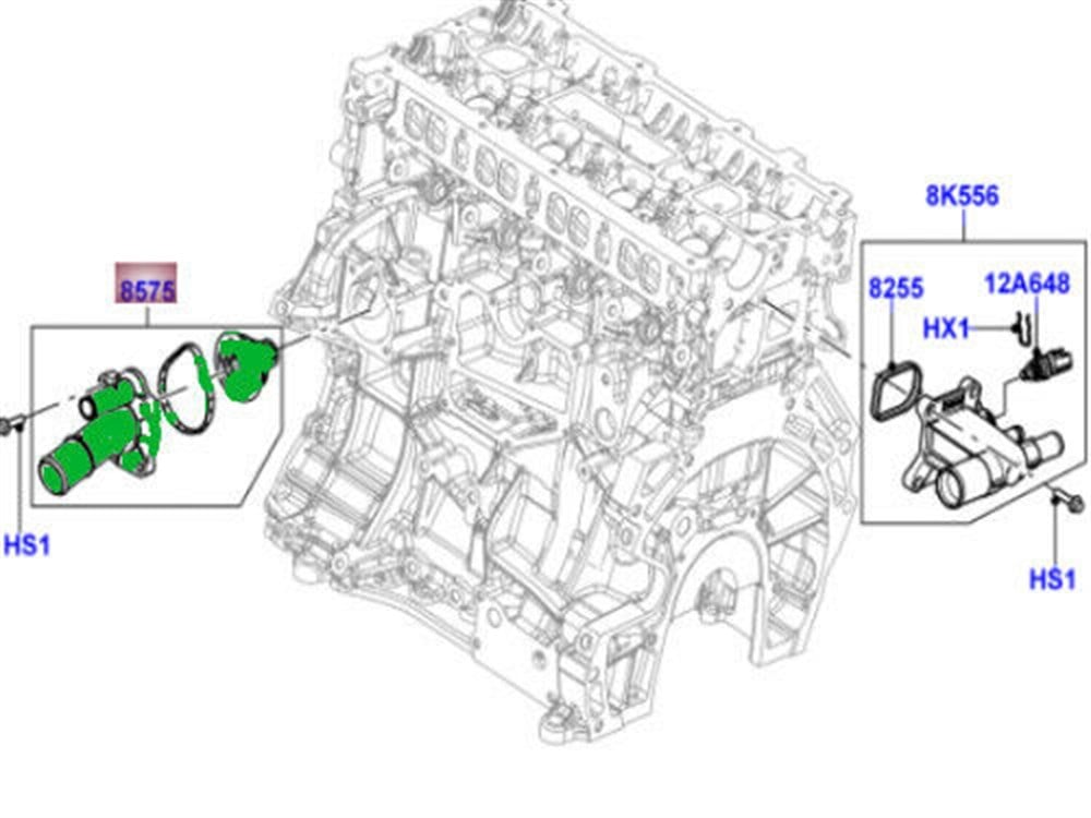 LAND ROVERLAND ROVER ORİJİNAL TERMOSTAT LR027158