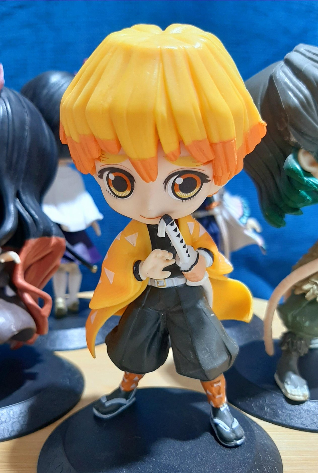 Demon Slayer 5 Li Set Anime Karakter Figür Karakter Figur