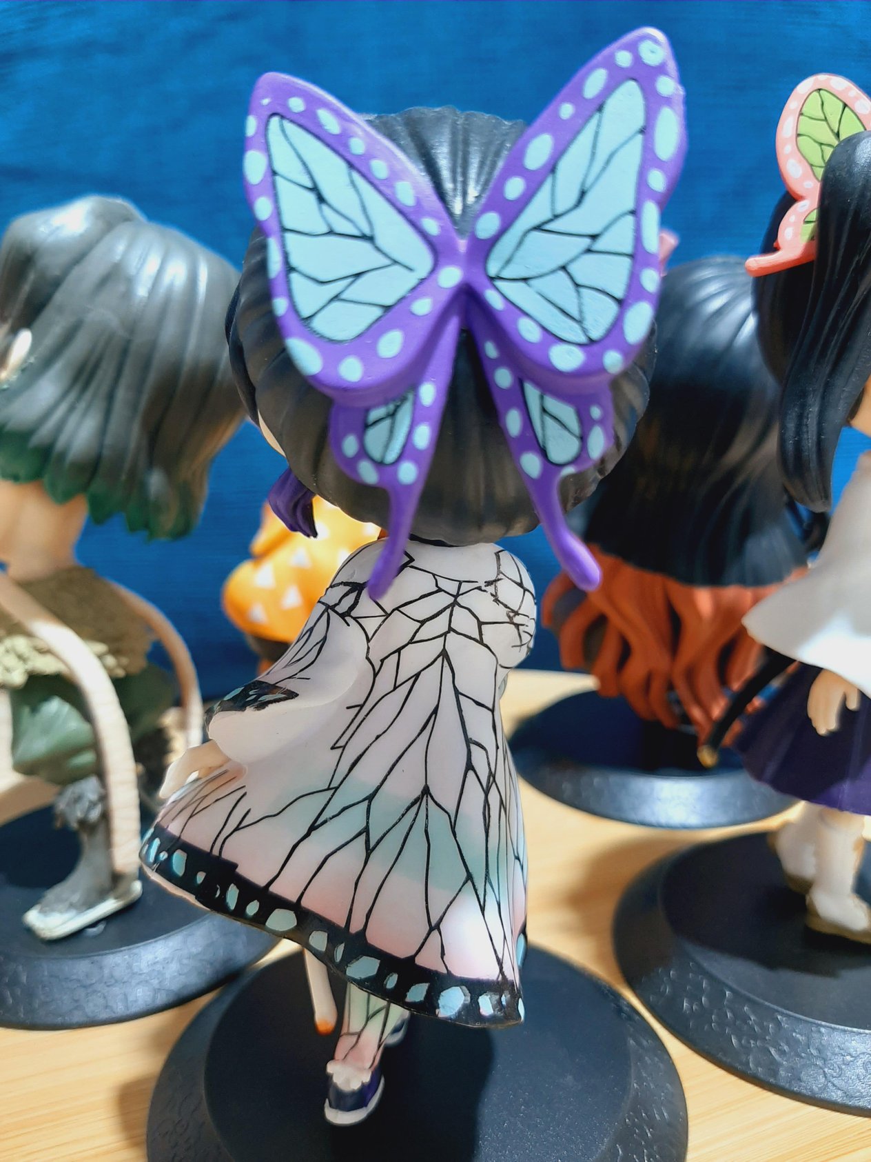 Demon Slayer 5 Li Set Anime Karakter Figür Karakter Figur
