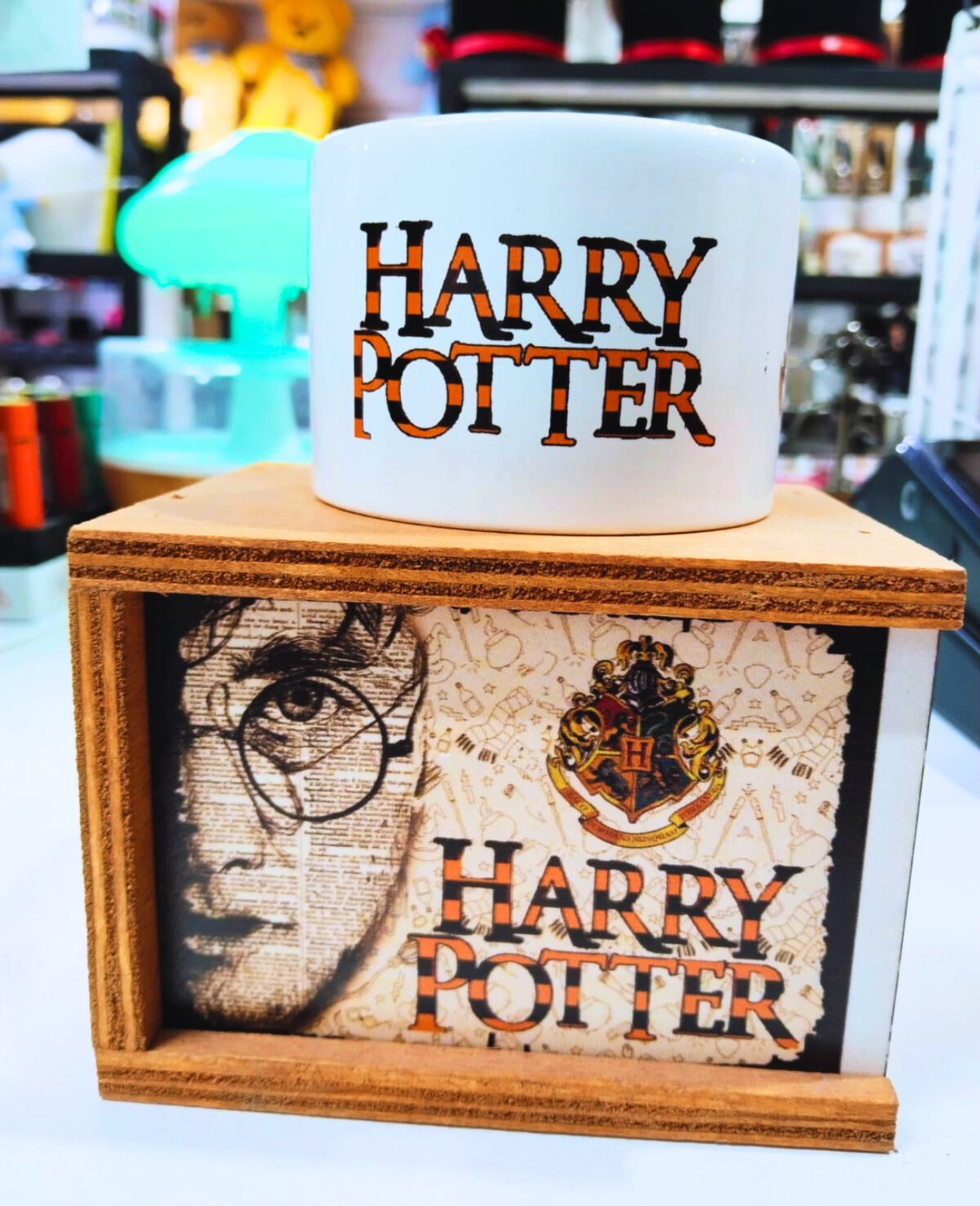 Harry Potter Armalı Karakter Tasarımlı Kutulu Kupa HARRY POTER FİGÜR