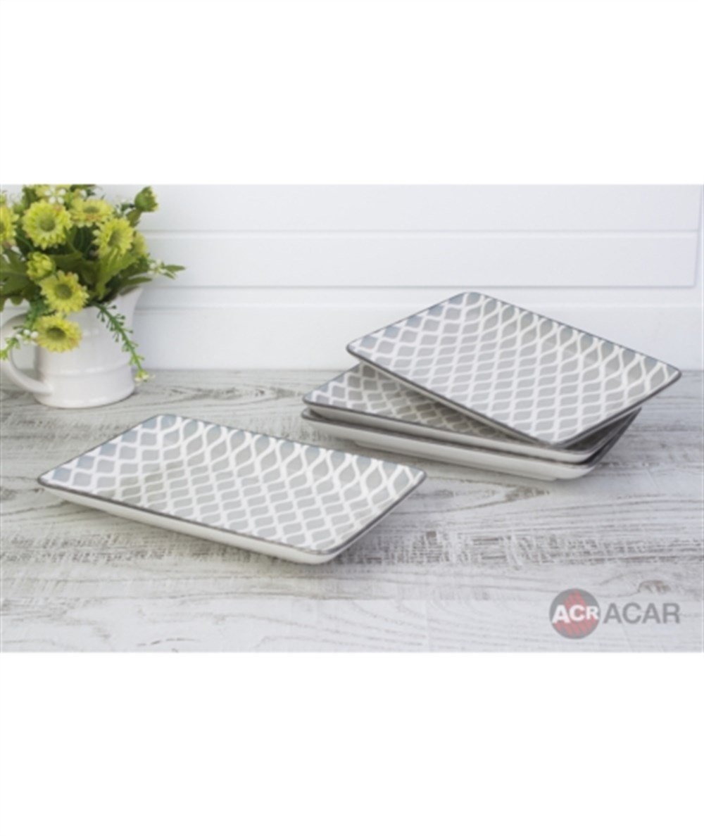 PORSELEN SERVIS TABAK 20.3 cm