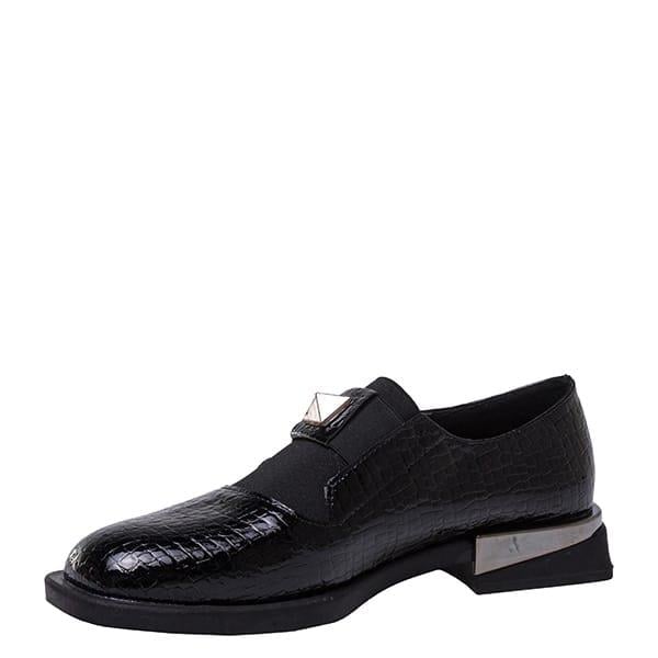 23K.302 ZENNE 501 SİYAH KROKO RUGAN