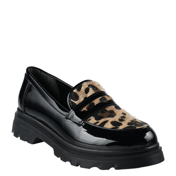 25Y.112 ZENNE K-820 SİYAH RUGAN - LEOPAR (36-40)