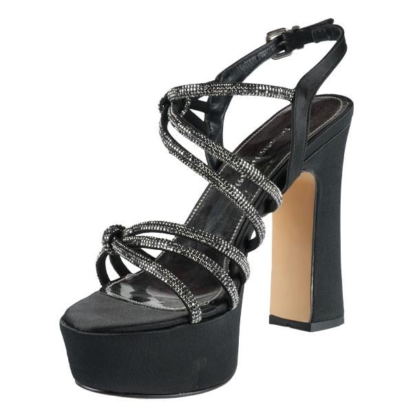 25Y.378 ZENNE 605 SİYAH SATEN  (36-40)