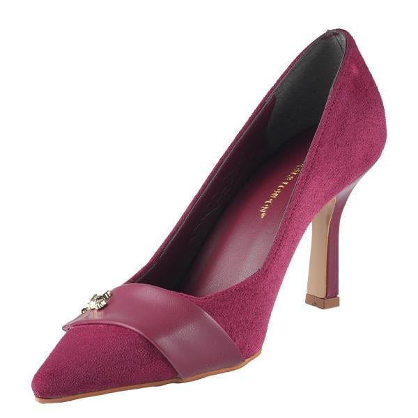 25Y.005 ZENNE 122 BORDO SÜET-BORDO CİLT (36-40)