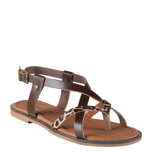 25Y.228 ZENNE 607 KAHVE LEOPAR (36-40)