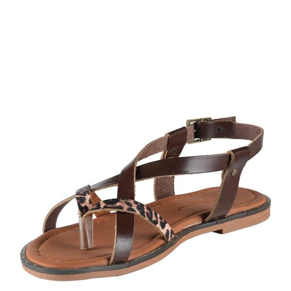 25Y.228 ZENNE 607 KAHVE LEOPAR (36-40)