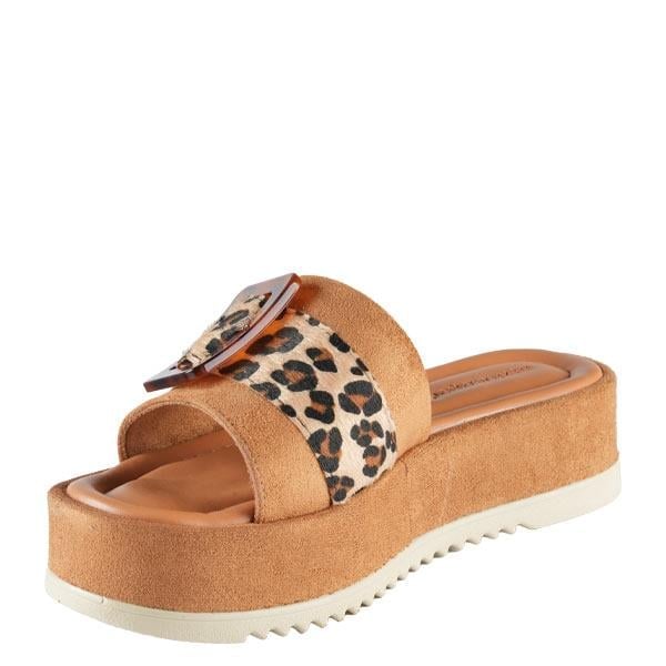 25Y.256 ZENNE K-75 TABA SÜET-TUYLU LEOPAR (36-40)