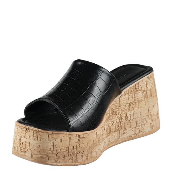 25Y.214 ZENNE 1510 SİYAH KROKO (36-40)