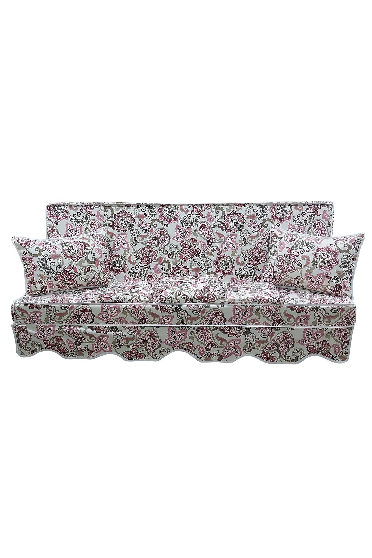 ELİT SALINCAK MİNDERİ SU İTİCİ KUMAŞ GRİ SÜNGER FERMUARLI KOMPLE SET-prm 111064 v 01