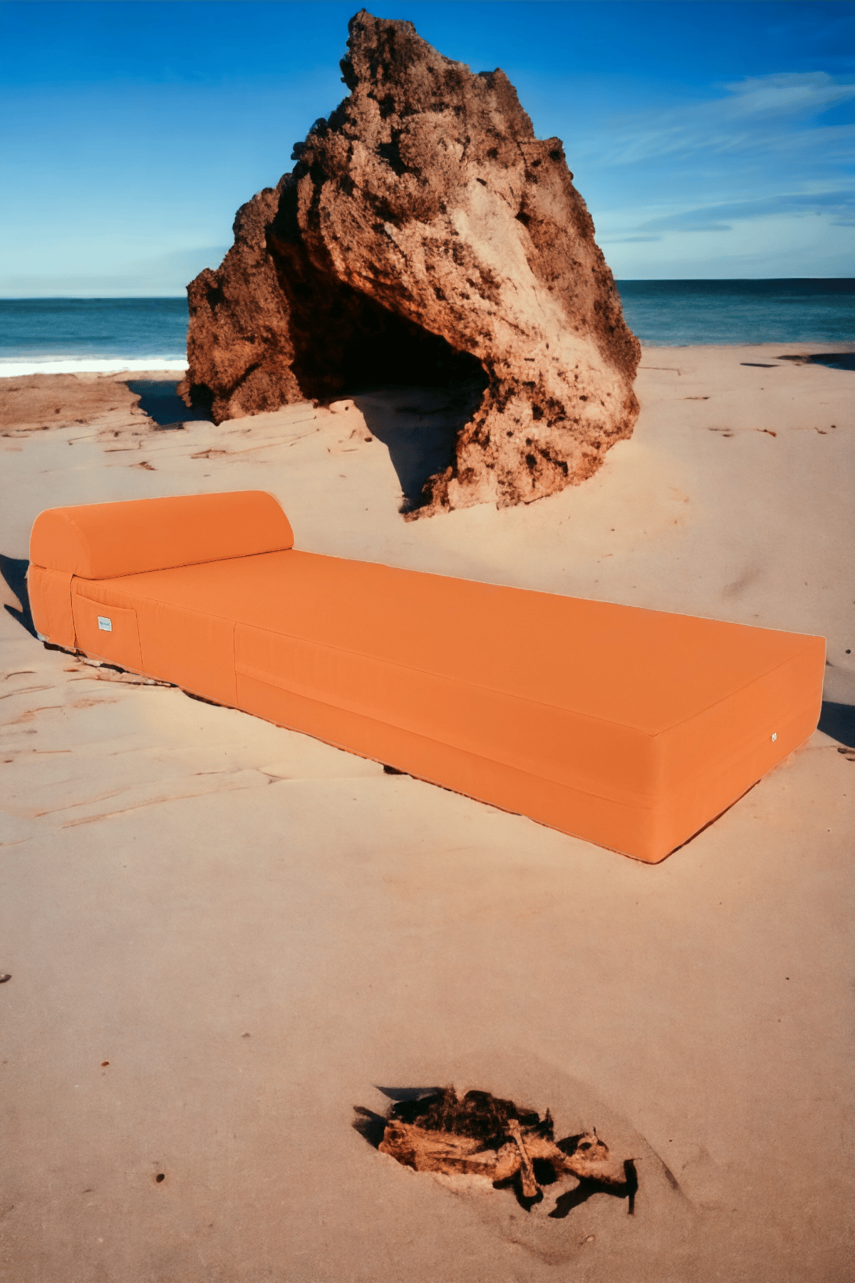 MİRZADE GRAND SUNBED GÜNEŞLENME MİNDERİ-TURUNCU