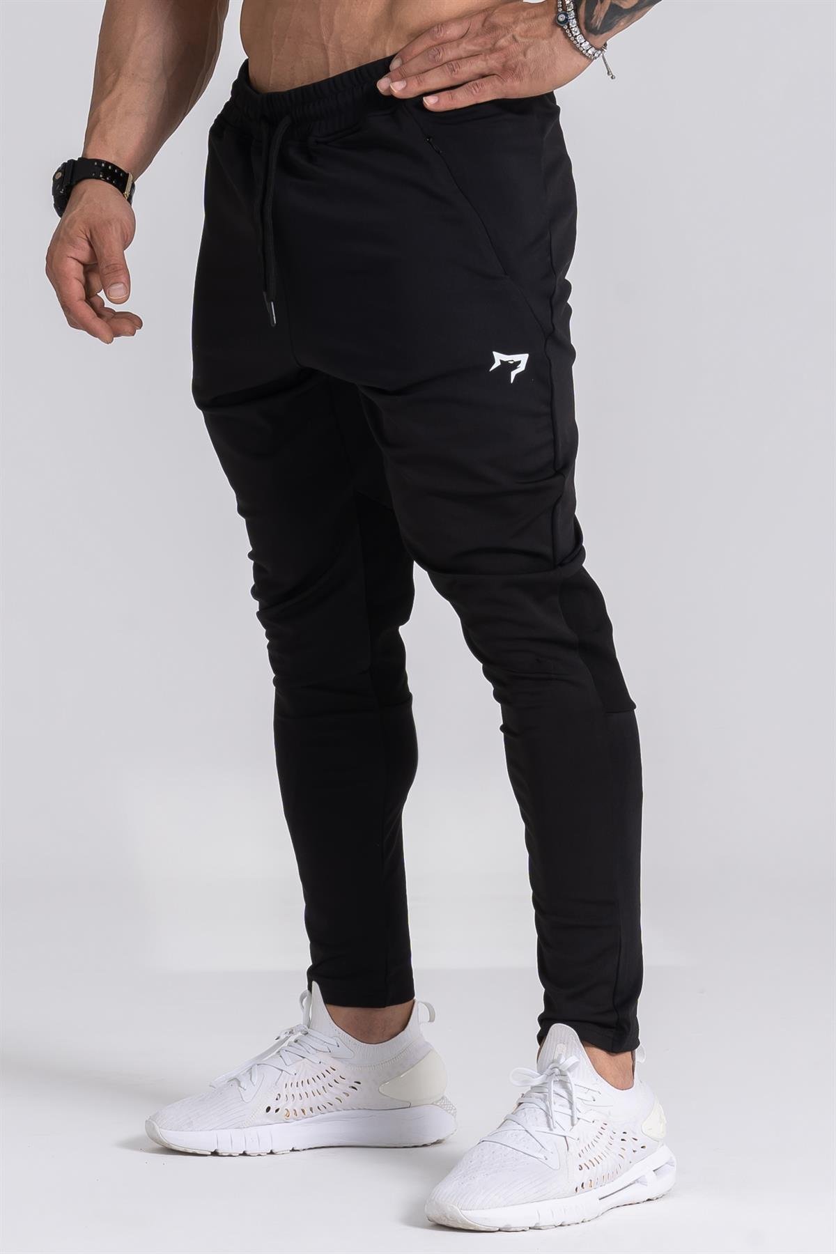 Gymwolves Active Sport Black Man Sport Bottom 