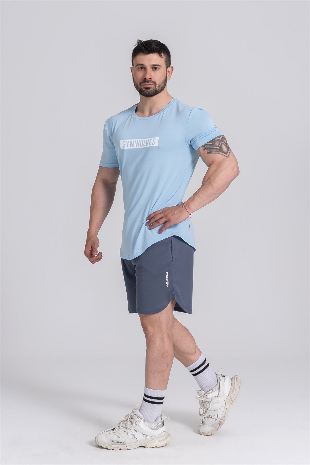 Gymwolves  Erkek Spor T-Shirt  | Workout Tanktop |Gymwolves