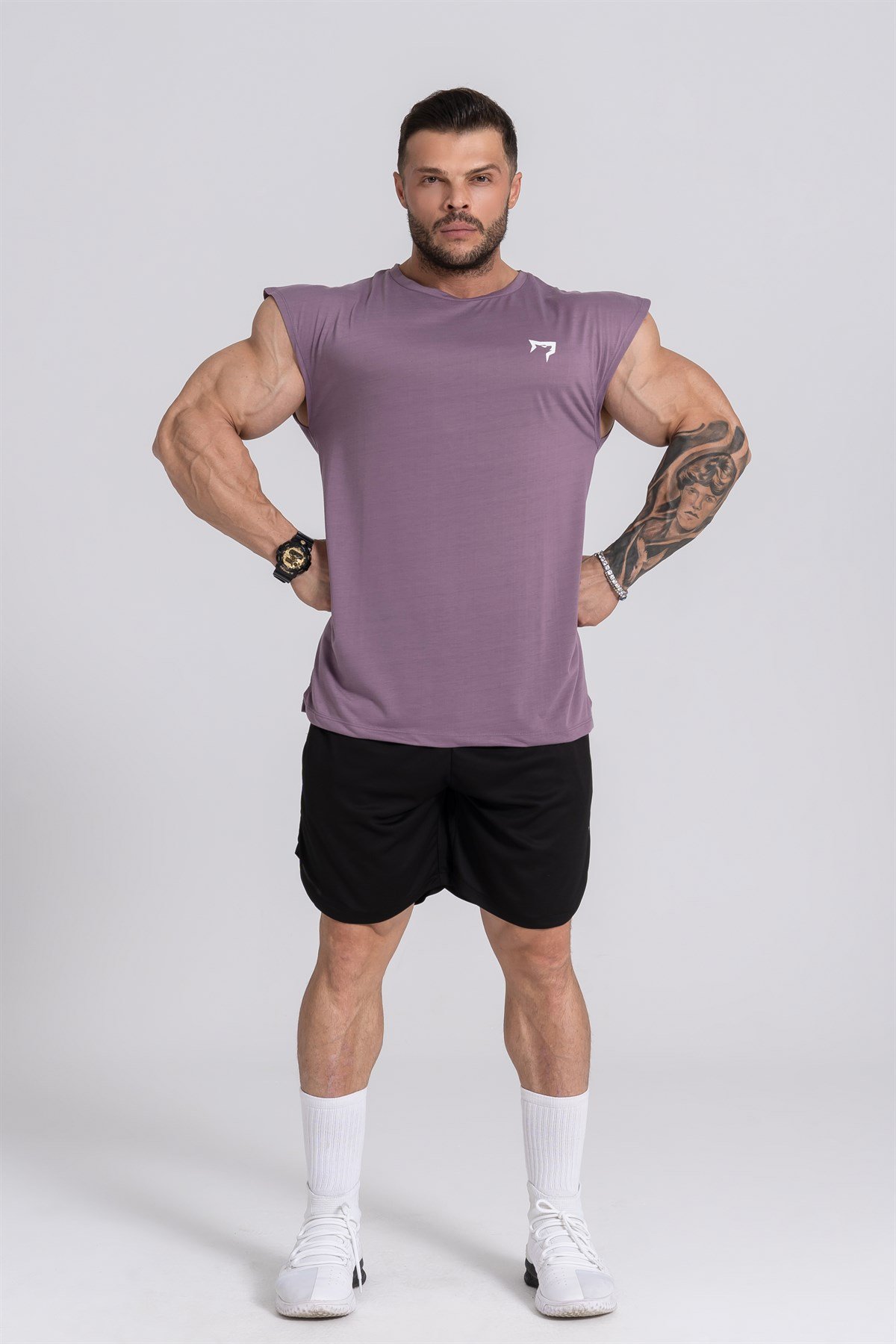 Gymwolves Spor Erkek T-Shirt | Tactical  Kol Kesim | Workout T-Shirt |Gymwolves