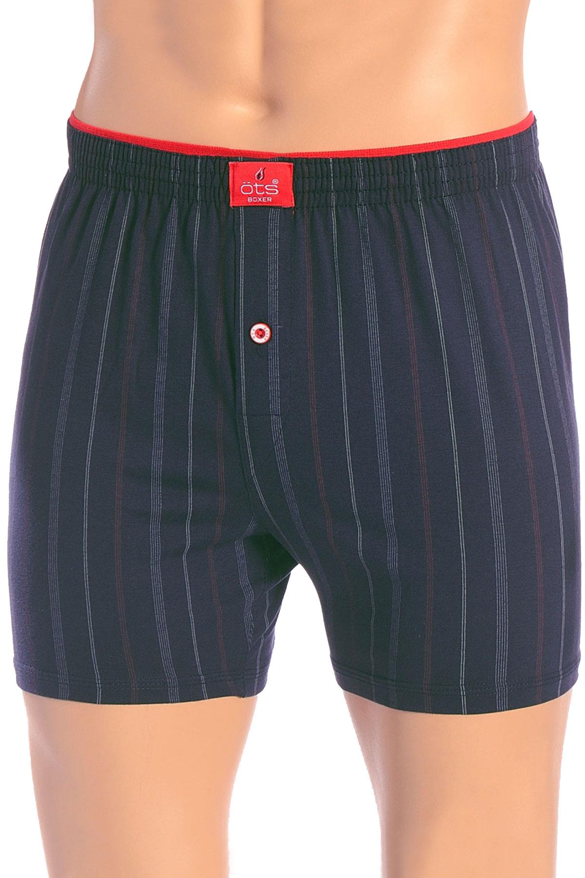 Erkek 6'lı Süprem Çizgili Boxer (2652)