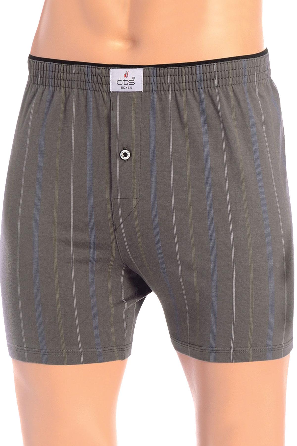 Erkek 6'lı Süprem Çizgili Boxer (2652)