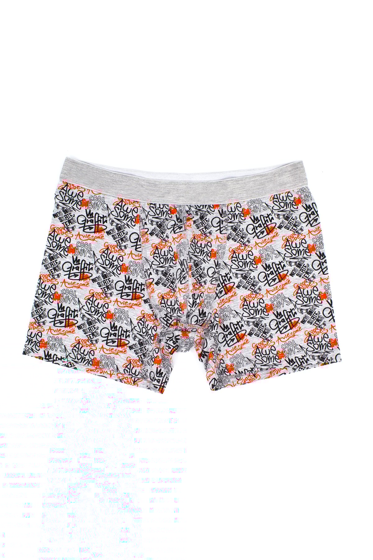 Erkek Çocuk Baskılı Boxer Likralı (%96 Pamuk)