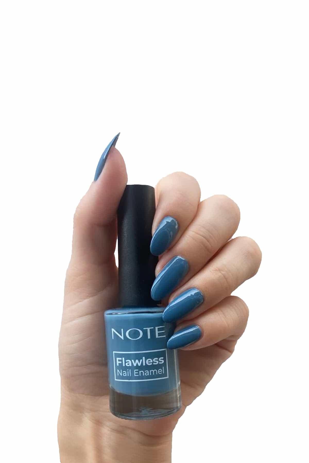 Note Nail Flawless Oje 42 Blue Jean - Mavi-007.1954