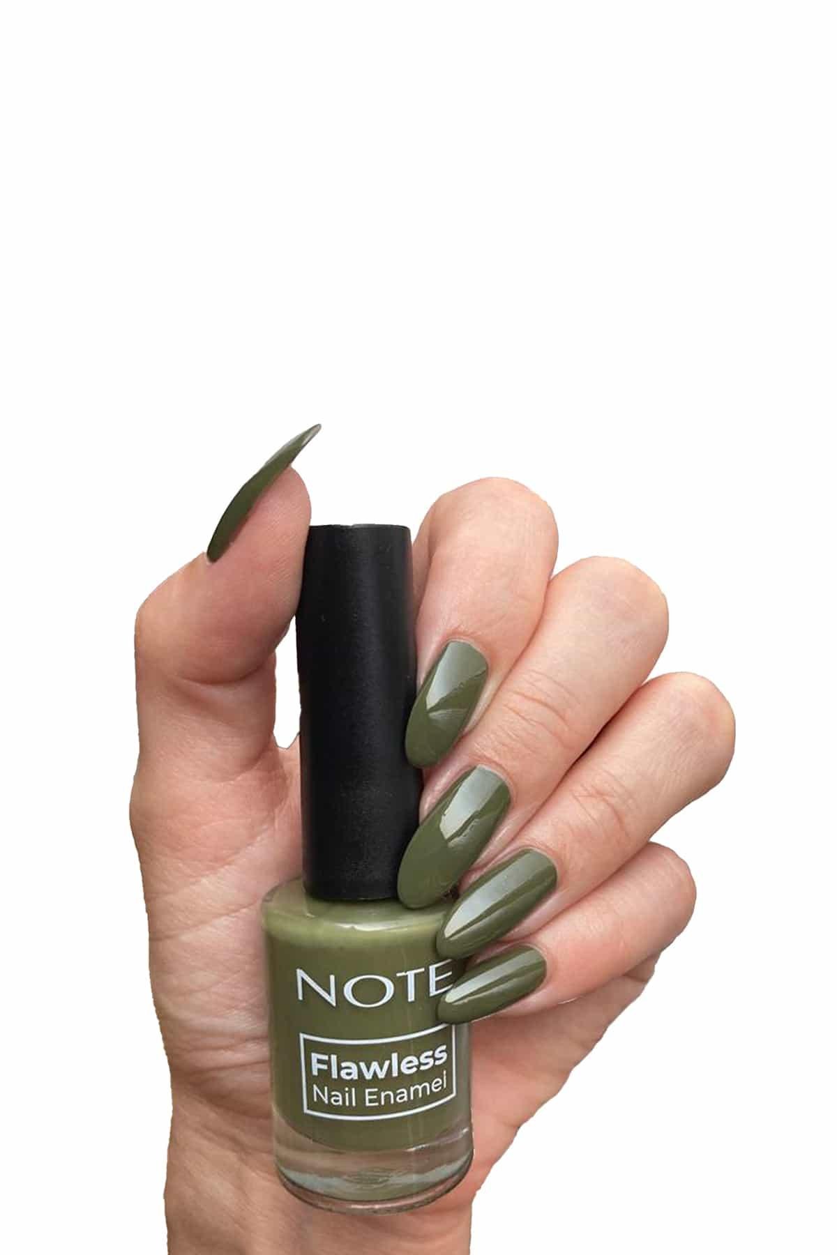 Note Nail Flawless Oje 18 My Camouflage - Yeşil-007.1880