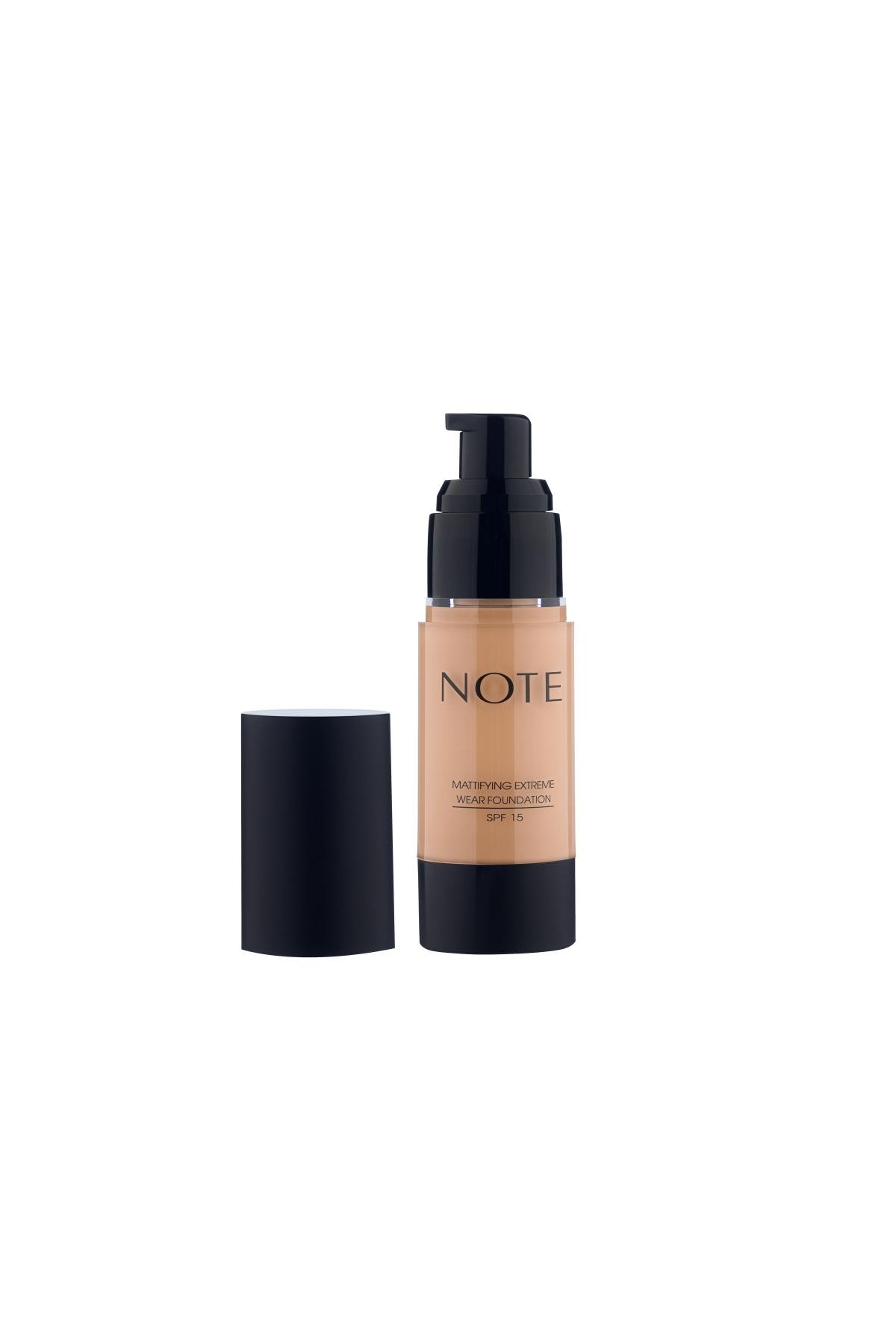 Note Mattifying Extreme Wear Mat Bitişli SPF 15 Kapatıcı Fondöten 122-007.1684