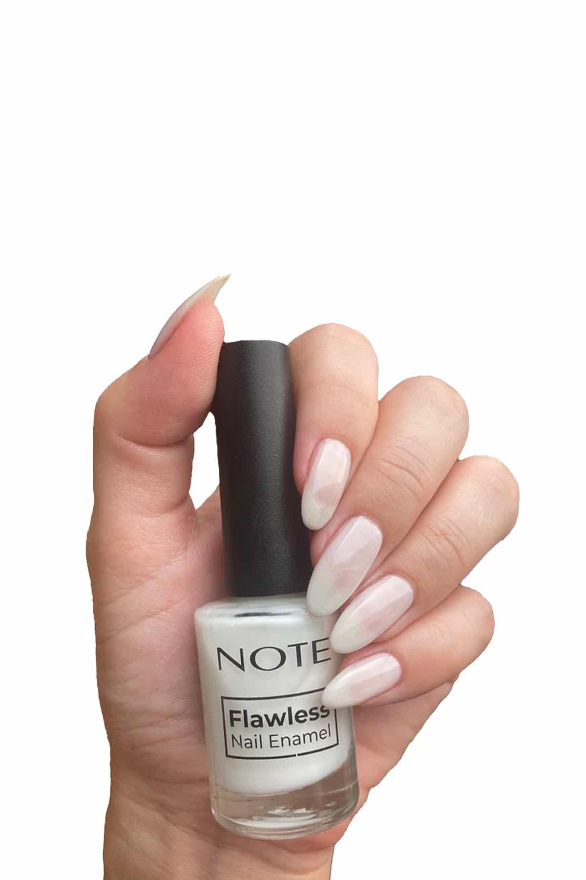 Note Nail Flawless Oje 21 Whisper White - Beyaz-007.1933