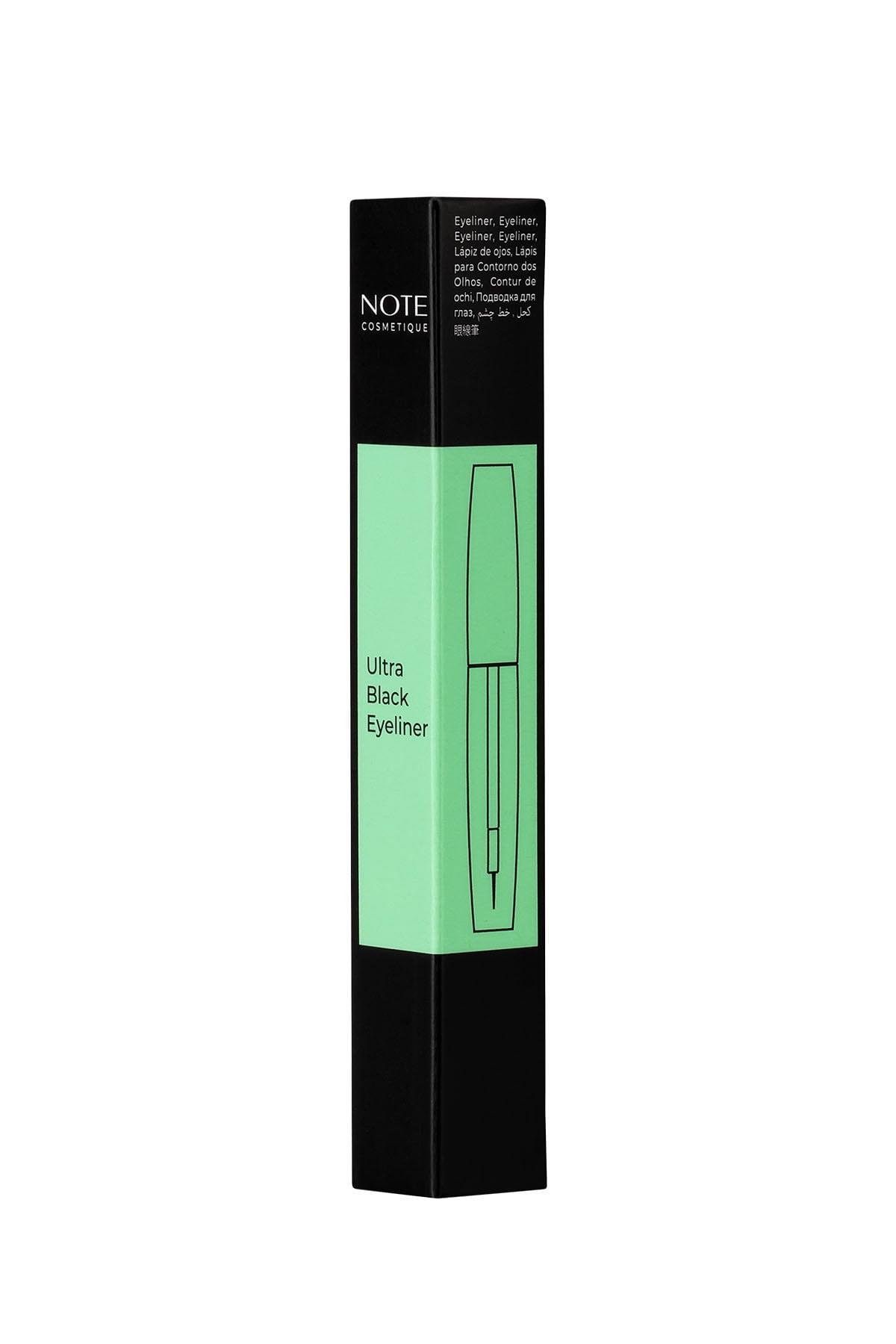 Note Ultra Black Eyeliner Kıl Fırça Uçlu-007.1081