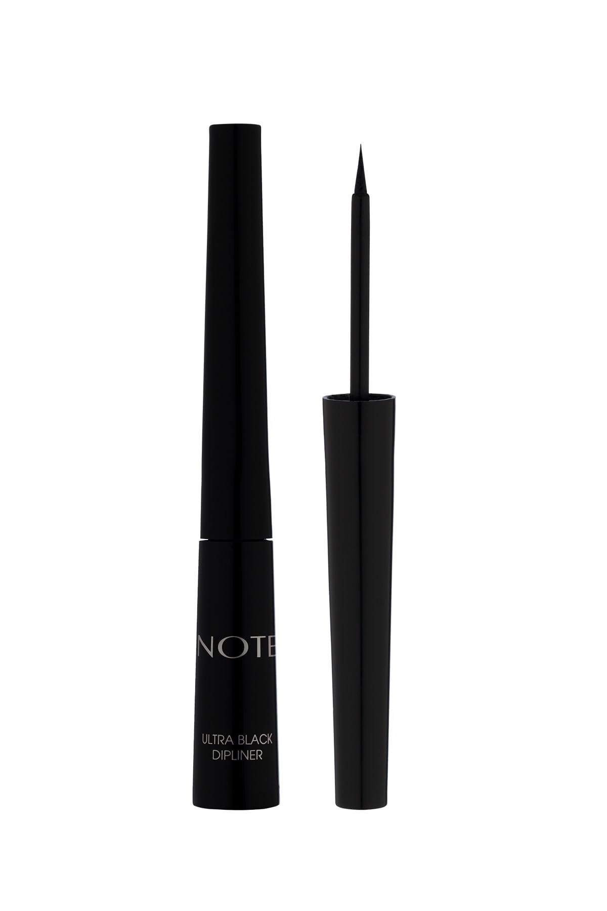 Note Ultra Black Dipliner Keçe Fırça Uçlu-007.1082