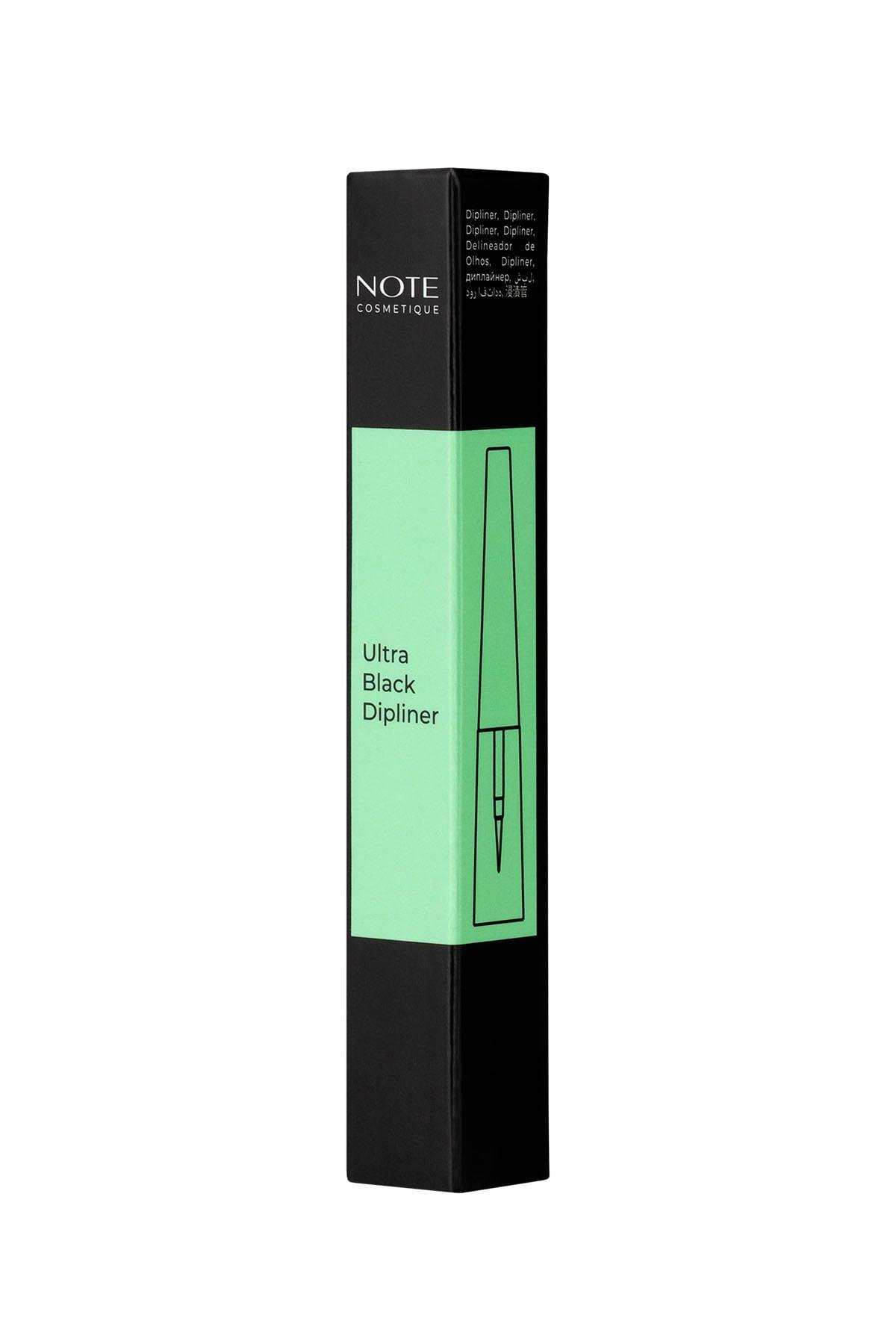 Note Ultra Black Dipliner Keçe Fırça Uçlu-007.1082