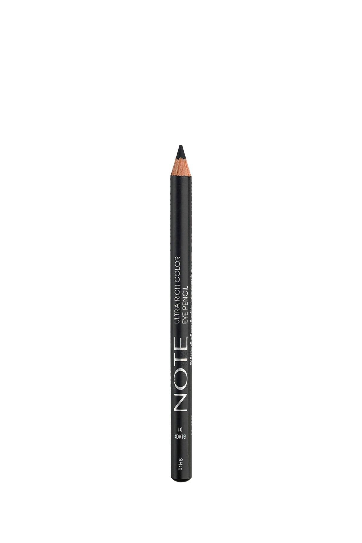 Note Ultra Rich Color Göz Kalemi 01 Black - Siyah-007.1083