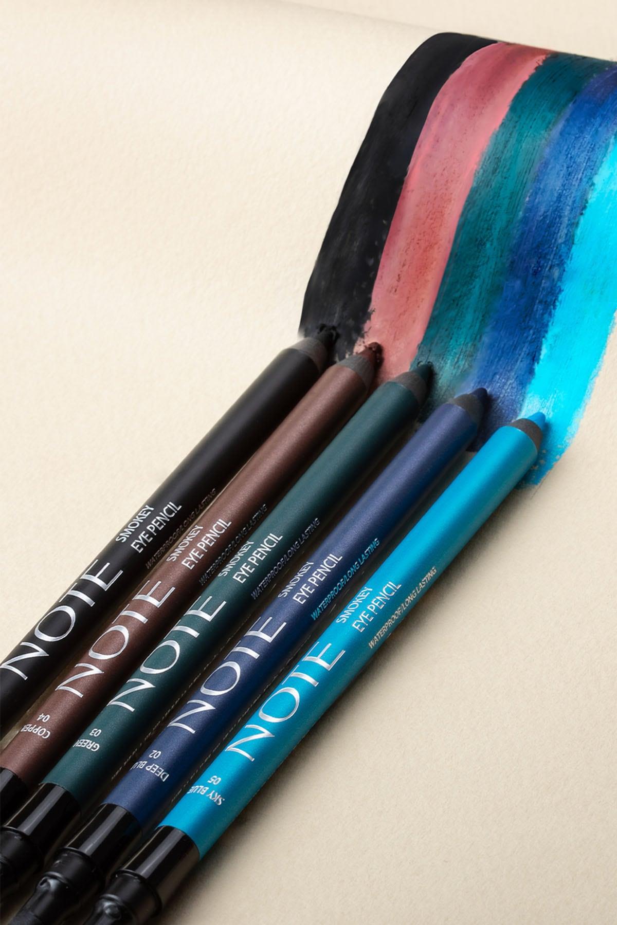Note Smokey Eye Aplikatörlü Göz Kalemi 05 Sky Blue - Gök Mavisi-007.1243