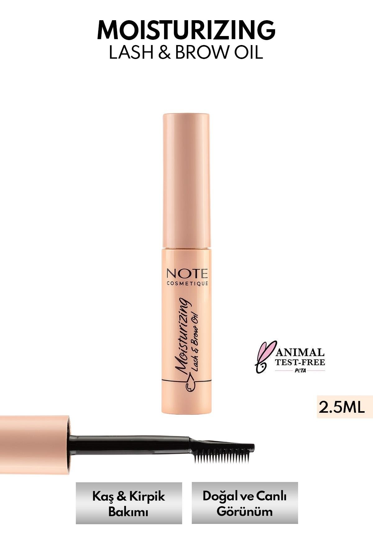 Note Moisturizing Lash & Brow Oil Nemlendirici ve Besleyici Kaş Kirpik Bakım Yağı-30110020